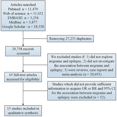 Association between migraine and epilepsy: a meta-analysis